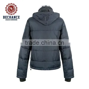 Cheap Outdoor Shiny 100% Polyester Padding Winderproof & Breathable Jacket thumbnail-2