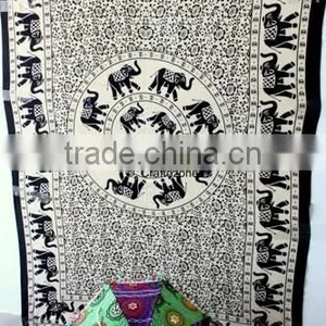 Tapestry Wall Art Hippie Tapestry Mandala Tapestry Black & White thumbnail-6