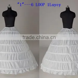 12 Style White A-Line/Hoop/Hoopless/Short Crinoline Petticoat/Underskirt Wedding thumbnail-2