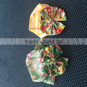XF-428 New Arrived! Wholesale Fashion Children's Hair Accessories Fancy Baby Girls Knot Headbands Floral Pattern Hairband thumbnail-2