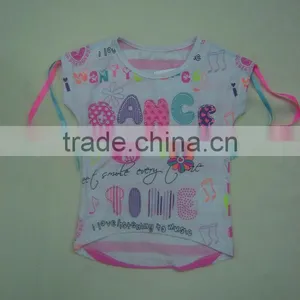 SHINNY POPULAR GIRL T-SHIRT WITH NEW DESIGN IN 2014 thumbnail-1
