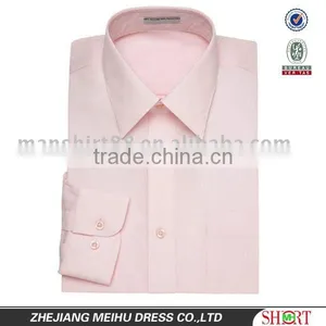 Men's Pink T/C Dress Shirt Long Sleeve thumbnail-1
