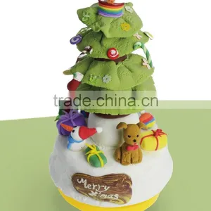 Clay Christmas Craft Decorations Xmas With Christmas Reindeer thumbnail-4