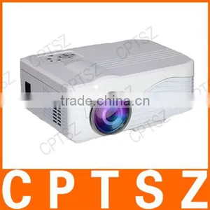 4" Single LCD TFT Support 1080p LED Projector thumbnail-1
