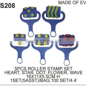 EVA STAMP (S208) 5PCS ROLLER STAMP SET thumbnail-1