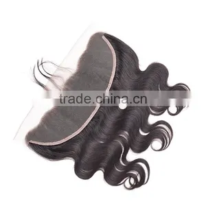 Ear to Ear Frontal Lace Closure With Baby Hair 13"*4" Body Wave Virgin Brazilian Hair Lace Closure thumbnail-5
