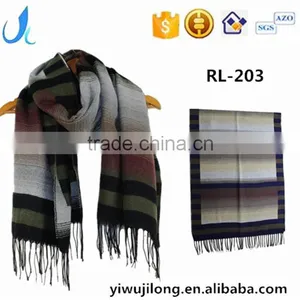 7 Colors Fashion Hot Sale Classic Blanket Oversize Wholesale Grandient Pashmina Scarf thumbnail-1