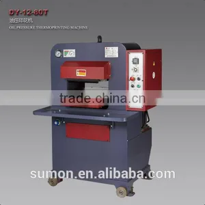 DY-12-80T Oil Pressure Thermoprinting Machine/ Shoe Machine/ Leather Machine thumbnail-1