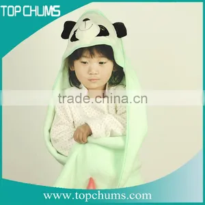 2015 Wholesale 100% Cotton Kids Baby Hooded Towel thumbnail-1
