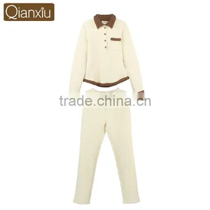 Chineses Top Qianxiu Brand Wholesale Winter Ladies Sleepwear thumbnail-5