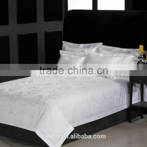 5-Star Hotel Satin Bed Sheet Bedding Set 100% Cotton thumbnail-1