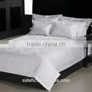 5-Star Hotel Satin Bed Sheet Bedding Set 100% Cotton thumbnail-3