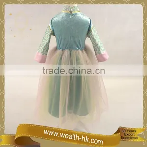 Chinese Dolls Style Girls Fancy Party Dress thumbnail-6
