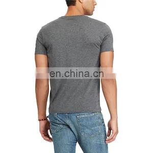 Short Sleeve Style T-shirt 100% Cotton Jersey 30/1 With V-neck thumbnail-6
