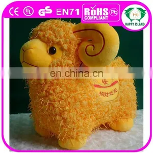 HI CE Gift of Super Soft Australia Stuffed Sheepskin Plush Sheep Toy thumbnail-2