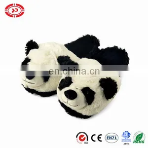 Panda Animal Plush Slippers Soft Fluffy Cute Fashion Shoe thumbnail-1