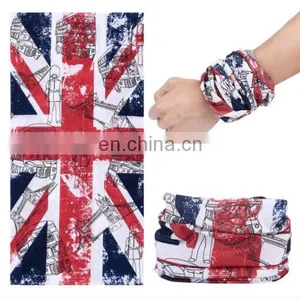 Magic Seamless Multifunctional Custom Printed Headwear Mask Bandana thumbnail-1
