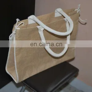 Jute Tote Bag thumbnail-1