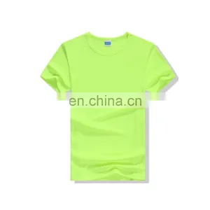 Polyester Round Neck T-shirt Custom Fast Dry Tshirt thumbnail-5