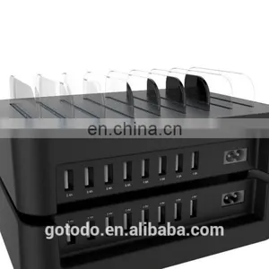 New Style 8 Ports Mobile Phone Usb Charging Station Multi Charger Station thumbnail-5