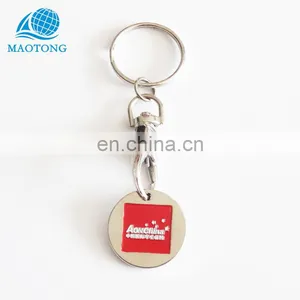 2017 Promotional Gift New Products Custom Cheap Custom Logo Shopping Cart Trolley Tokens Coin thumbnail-1