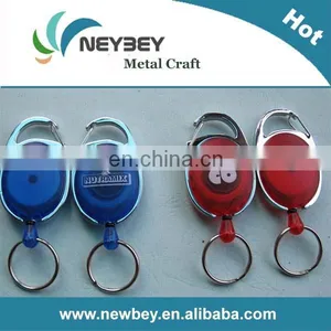 Wholesale Multi-style Yoyo Carabiner Retractable id Badge Holder Pull Reel thumbnail-1