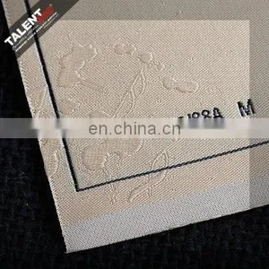 Custom 3D Cubic Hot Stamping Sculpture Brand Logo Woven Label for Garment thumbnail-3
