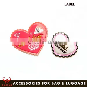 Custom Cartoon Plastic Label Luggage Tag Logo for Bags Luggage thumbnail-1