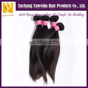 Xuchang Braiding Remy Hair Full Cuticle Silky Straight Natural Color Hair Weaving thumbnail-5