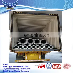 Flexible Suction Hose Pipe 600mm / Flanged Rubber Hose for Sand Suction thumbnail-6