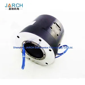 4 Passage Shaft Mounting Pneumatic Rotary Joint Slip Ring thumbnail-2