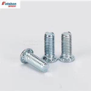 FH-032-4/5/6/8/10/12/14/16/18/20/24 Round Head Studs Self-clinching Blind Rivet Protruding Stud Clinch Pins Screw Platen Screws Sheet Metal PEM Standard thumbnail-2
