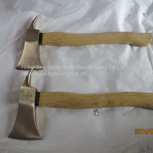 1000g Fireman Axe Aluminum Bronze Ally Non Sparking Hand Tools thumbnail-2