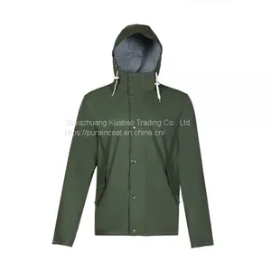 Men Pu Rain Jacket-KBM1010 thumbnail-1