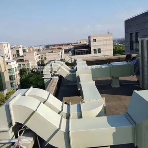 PP Activated Carbon Adsorption Chamber/Ventilation/Fan-filterUnits/Ductworkandinsulation/aluninum Accessaries in Clean Room/high Efficiency Particulate Air Filters/Sightglass thumbnail-1