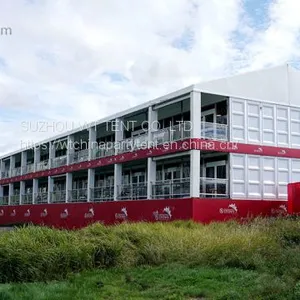 10-25 m Width A Shape Aluminum Double Decker Tent Used for Outdoor Sports Show,office,factory and Event thumbnail-2