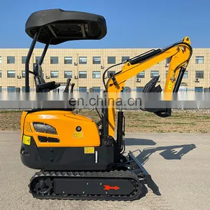NEW MODEL Shandong 1.5 Ton Small Diggers Mini Crawler Excavator 1.5t for Sale Cheap Prices thumbnail-3