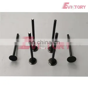 Engine Valve Set for MITSUBISHI 6D17 Engine Inlet and Exhaust Valve thumbnail-1
