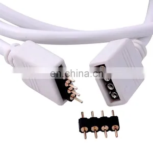 2M 6.6ft 4pin Extension Cable Connect Female Plug Used for SMD 5050 RGB LED Strip Light thumbnail-5