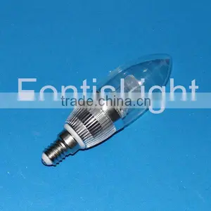3W E14 Candle Bulb Spotlight for Indoor Use Only thumbnail-1