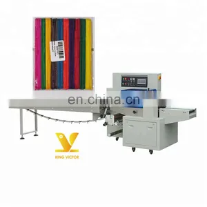 Automatic Pillow Type Horizontal Ice Cream Stick Packaging Machine Designed thumbnail-1