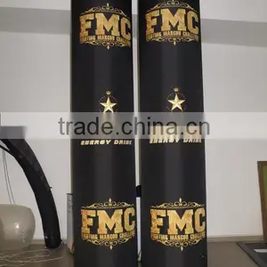 16ft Inflatable Black Lamp Post for Advertising and Selling thumbnail-1