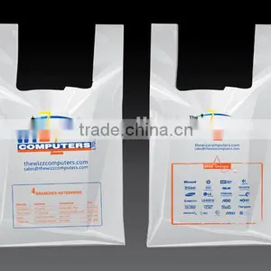 Customer Designer Plastic Bag for Super Market Shopping Packing thumbnail-1