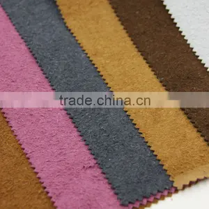 Base Flock Fabric With Short Leather Pile thumbnail-1