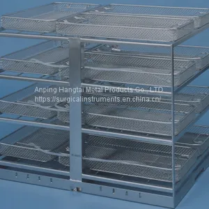 Special Sieve Baskets Made of Stainless Steel With Silicone Holders Wire Mesh Stainless Steel Trays thumbnail-5