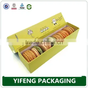 Customized Macaron Packaging Box Wholesale of 2 4 6 9 12 24 30 36 48 50 100pcs thumbnail-1