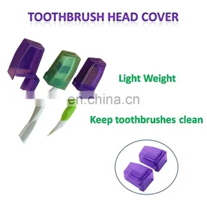High Quality Portable Travel Plastic Toothbrush Head Cover Toothbrush Protective Case thumbnail-2