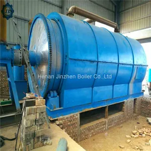 Factory Price Automatic 15tpd Waste Plastic/Tyre Pyrolysis To Fuel Oil Plant thumbnail-3