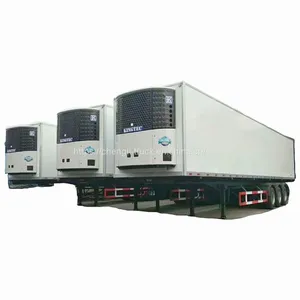 25-40tons 40ft Semi-trailer Refrigerator Truck Refrigeration Units Semi Truck thumbnail-1