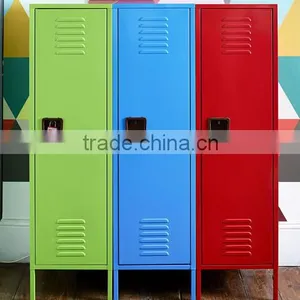 (DL-ML1 ) 2015 New Colorful America Standard Folding Kids/ Students Storage Cabinets Metal Locker thumbnail-1